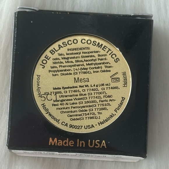 Mesa Matte Eyeshadow - Joe Blasco Cosmetics – New in Box - Picture 4 of 4